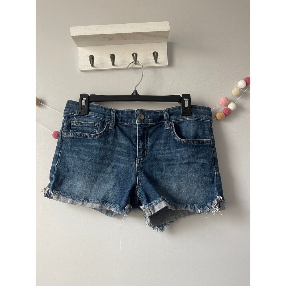 Joes Jeans The Best Friend Raw Cut Denim Shorts